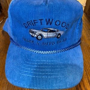 Vintage corduroy hat